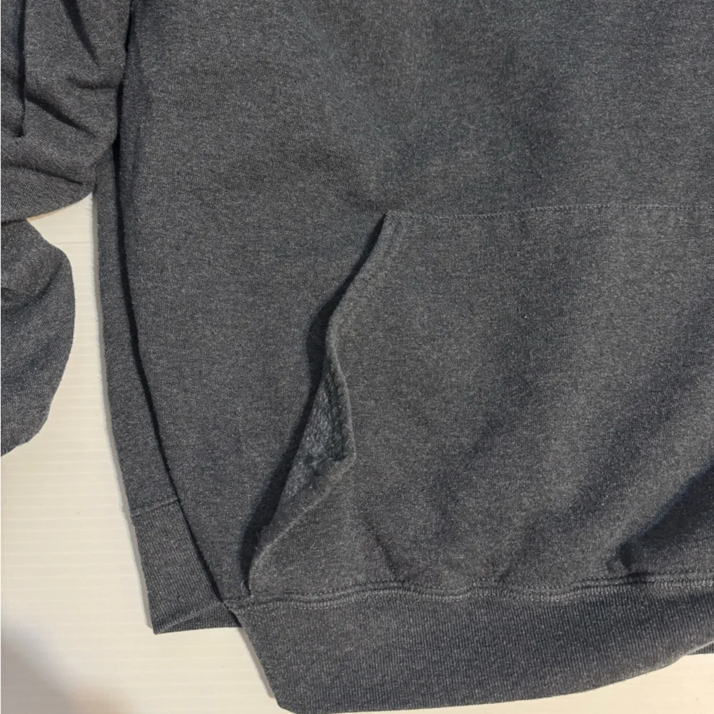 University of Michigan Wolverines Collegiate Logo Grey Hoodie Sweatshirt Large